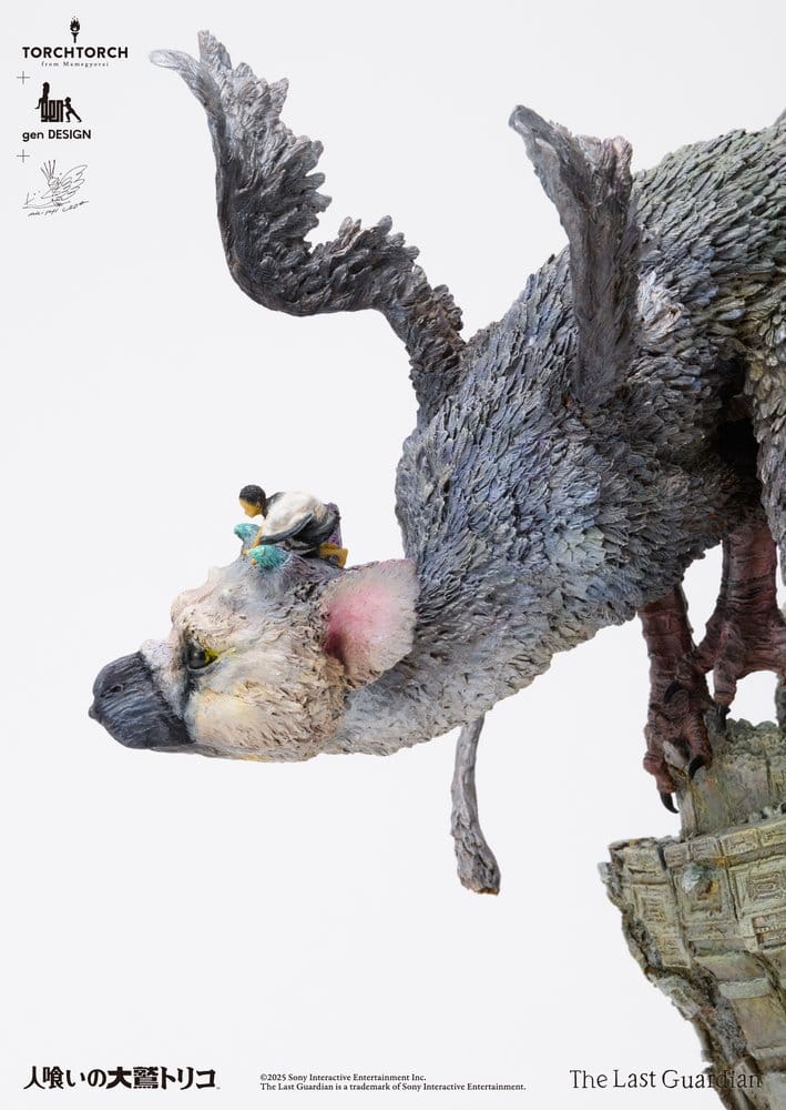 The Last Guardian Statue d'Art Trico par Akishi Ueda 50 cm