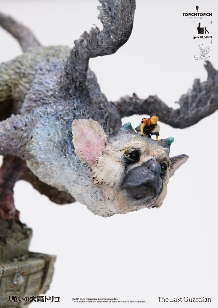 The Last Guardian Statue d'Art Trico par Akishi Ueda 50 cm
