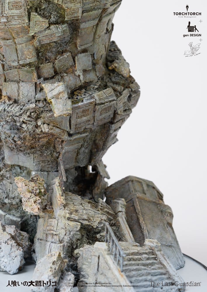The Last Guardian Statue d'Art Trico par Akishi Ueda 50 cm