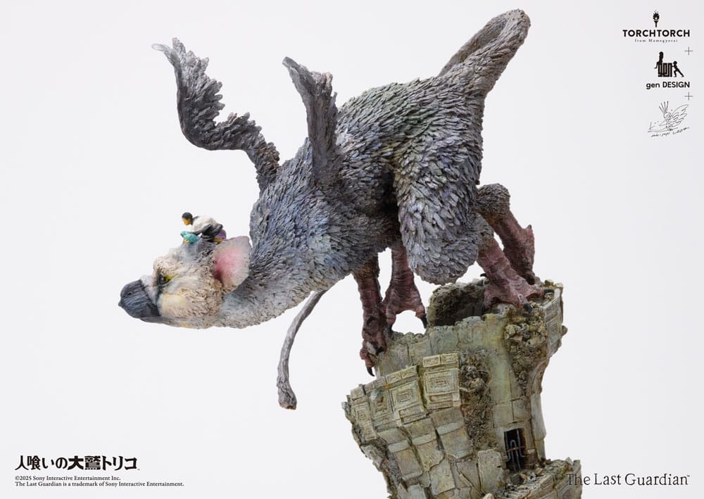 The Last Guardian Statue d'Art Trico par Akishi Ueda 50 cm