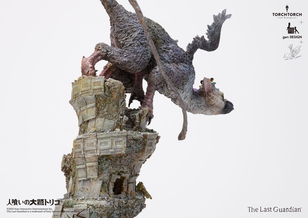 The Last Guardian Statue d'Art Trico par Akishi Ueda 50 cm