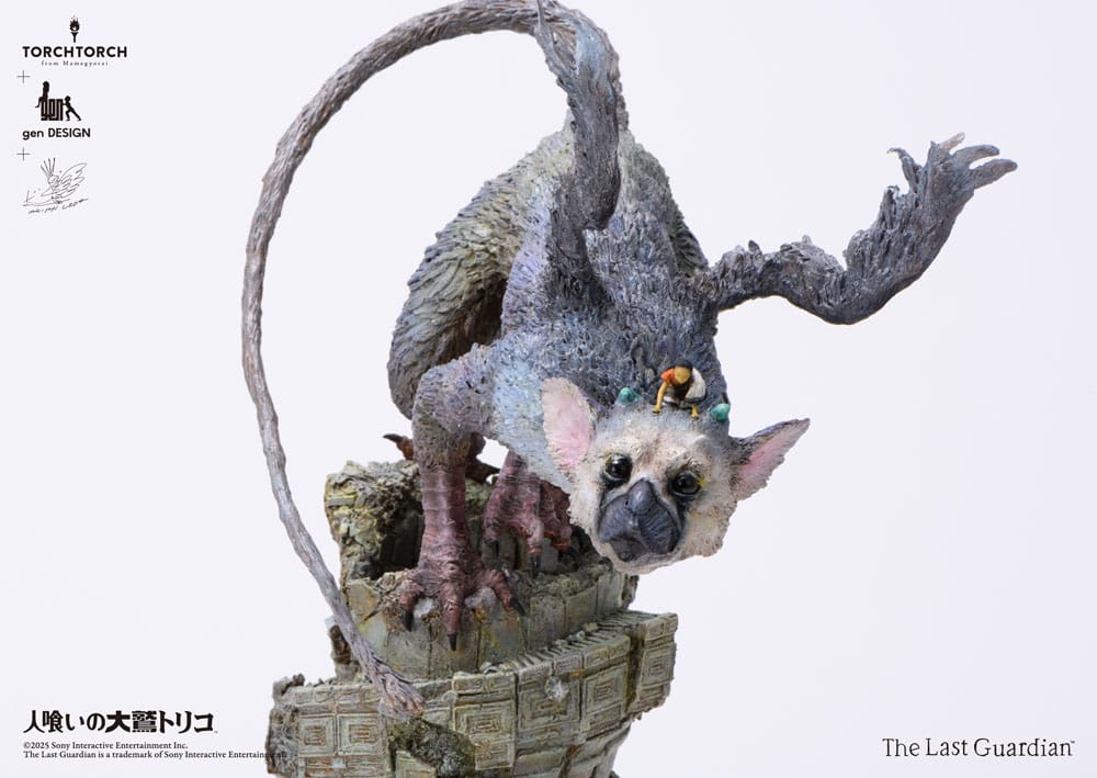 The Last Guardian Statue d'Art Trico par Akishi Ueda 50 cm