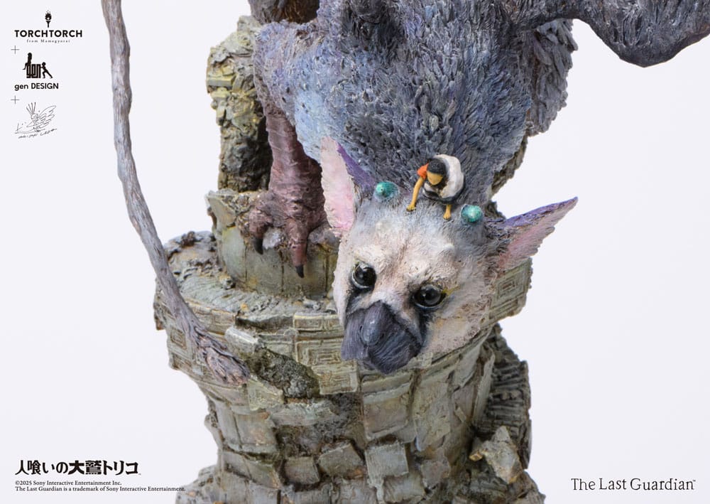 The Last Guardian Statue d'Art Trico par Akishi Ueda 50 cm