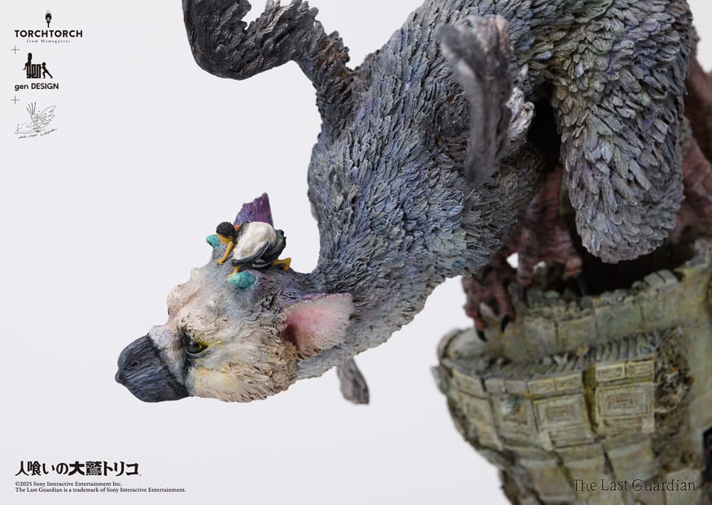 The Last Guardian Statue d'Art Trico par Akishi Ueda 50 cm