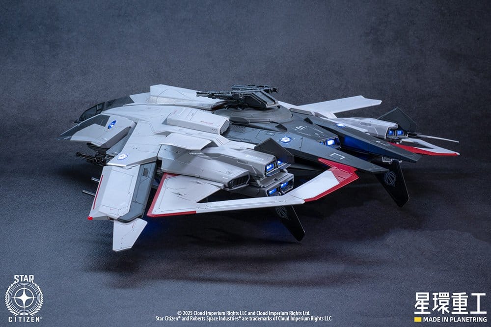 Star Citizen figurine Plastic Model Kit 1/100 Anvil F8C Lightning 25 cm