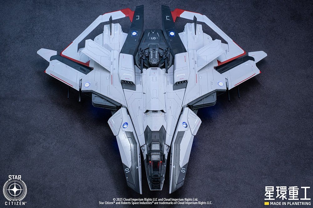 Star Citizen figurine Plastic Model Kit 1/100 Anvil F8C Lightning 25 cm