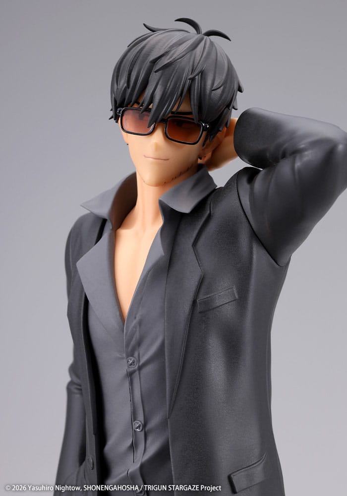 Trigun Stampede statuette PVC Oshi Works 1/8 Nicholas D. Wolfwood 22 cm