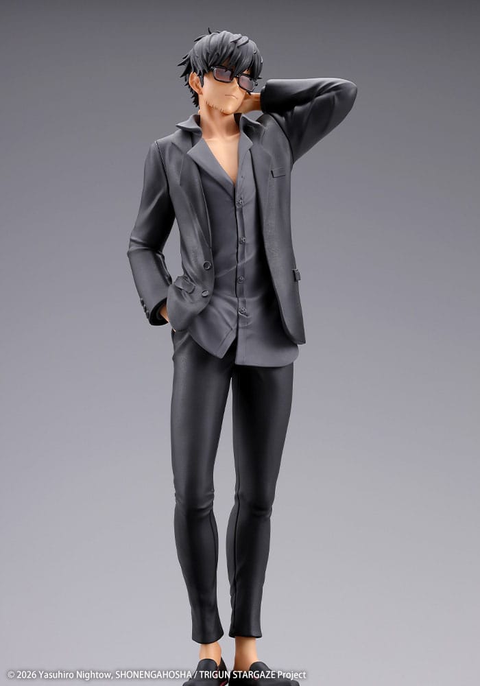 Trigun Stampede statuette PVC Oshi Works 1/8 Nicholas D. Wolfwood 22 cm