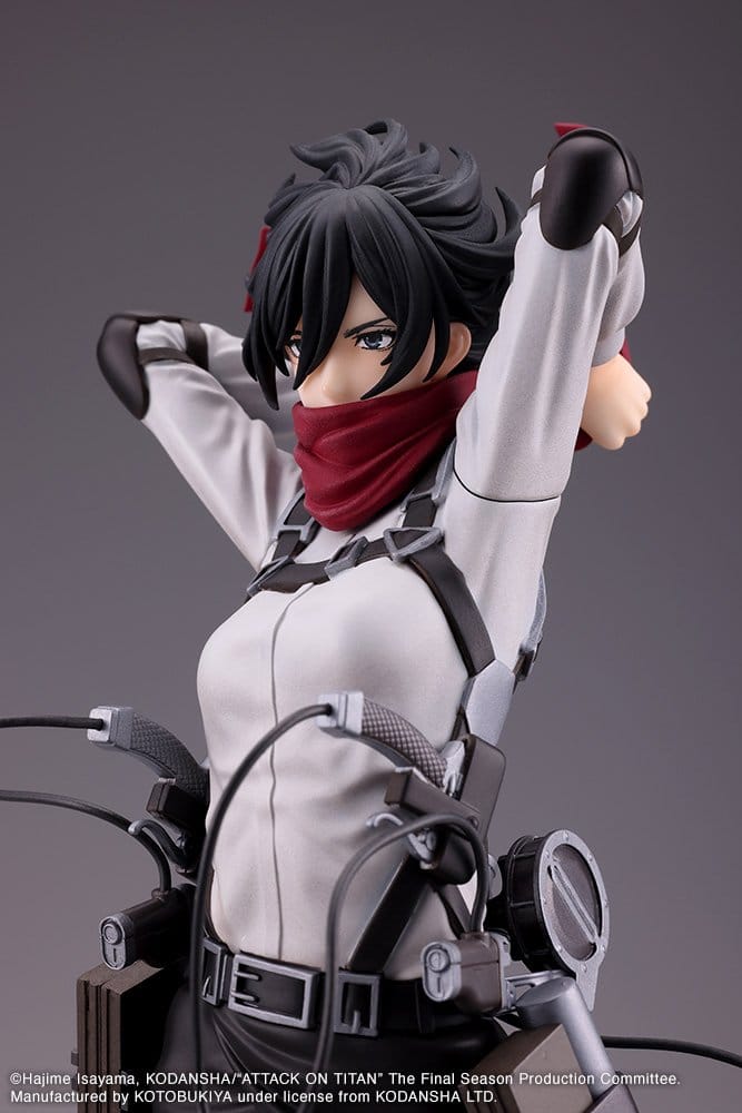 Attack on Titan: The Final Season figurine PVC Oshi Works Mikasa Ackerman The Final Season Ver. 25 cm
