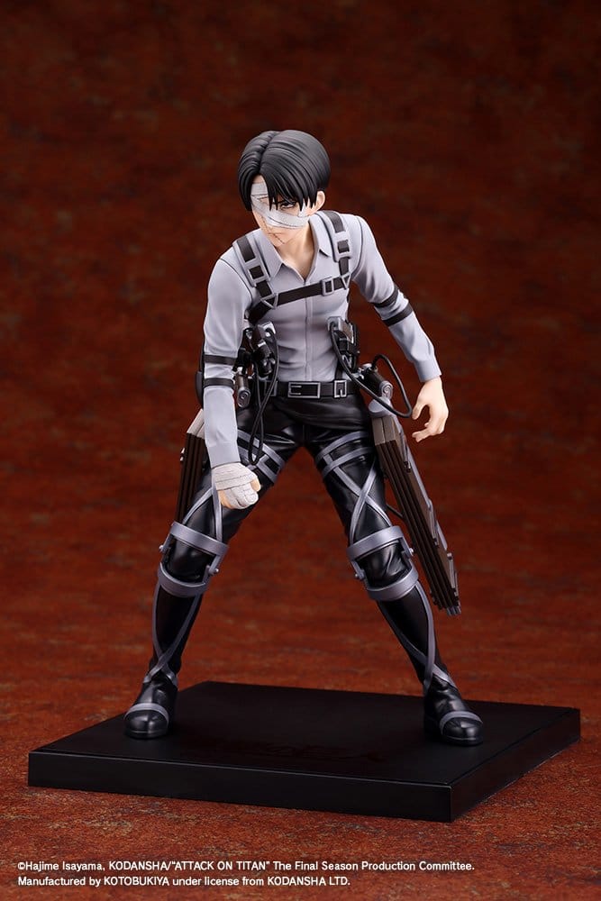 Attack on Titan: The Final Season figurine PVC Oshi Works Levi Ackerman The Final Season Ver. 20 cm