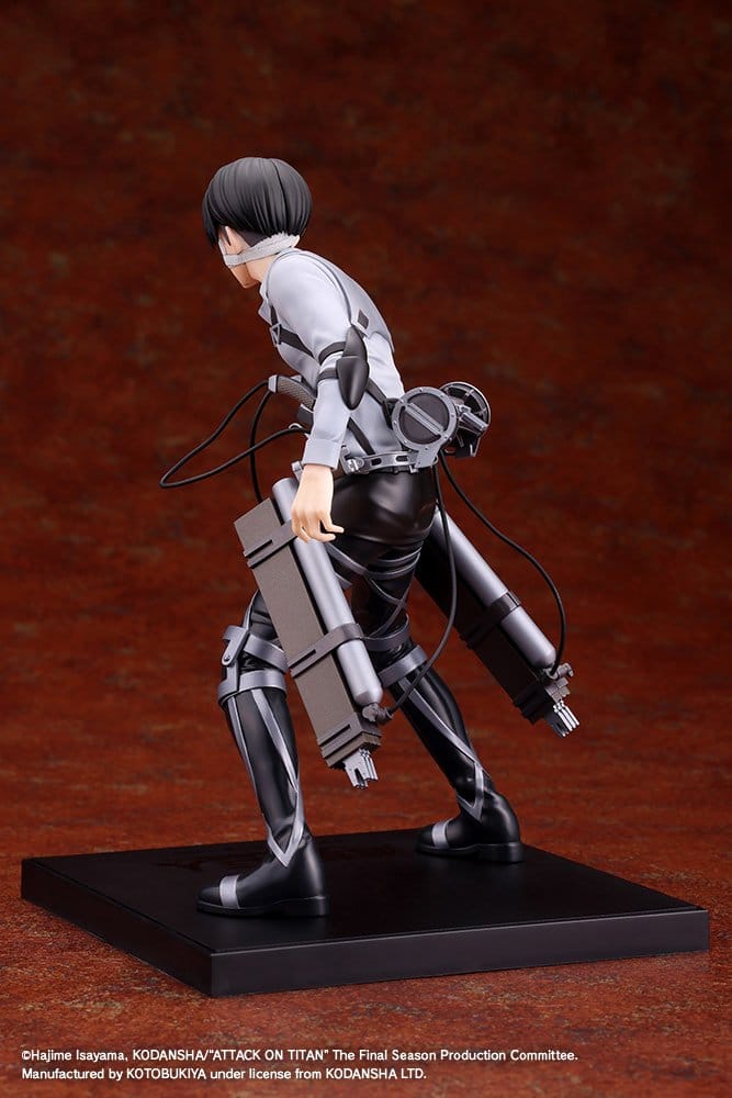 Attack on Titan: The Final Season figurine PVC Oshi Works Levi Ackerman The Final Season Ver. 20 cm