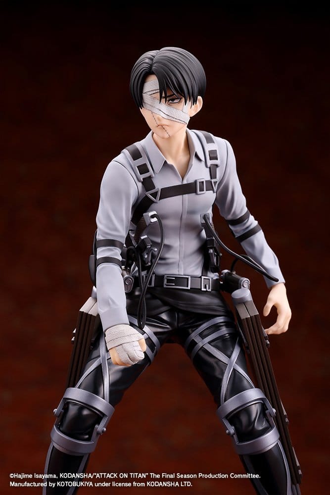 Attack on Titan: The Final Season figurine PVC Oshi Works Levi Ackerman The Final Season Ver. 20 cm