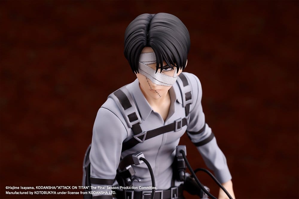 Attack on Titan: The Final Season figurine PVC Oshi Works Levi Ackerman The Final Season Ver. 20 cm