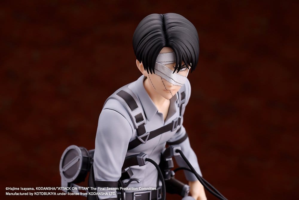 Attack on Titan: The Final Season figurine PVC Oshi Works Levi Ackerman The Final Season Ver. 20 cm