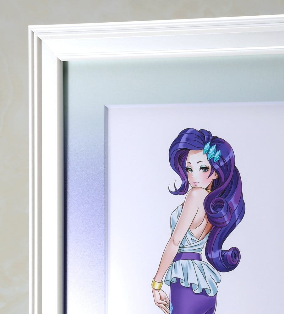 My Little Pony lithographie Chara Fine Graph Bishoujo Rarity 43 cm