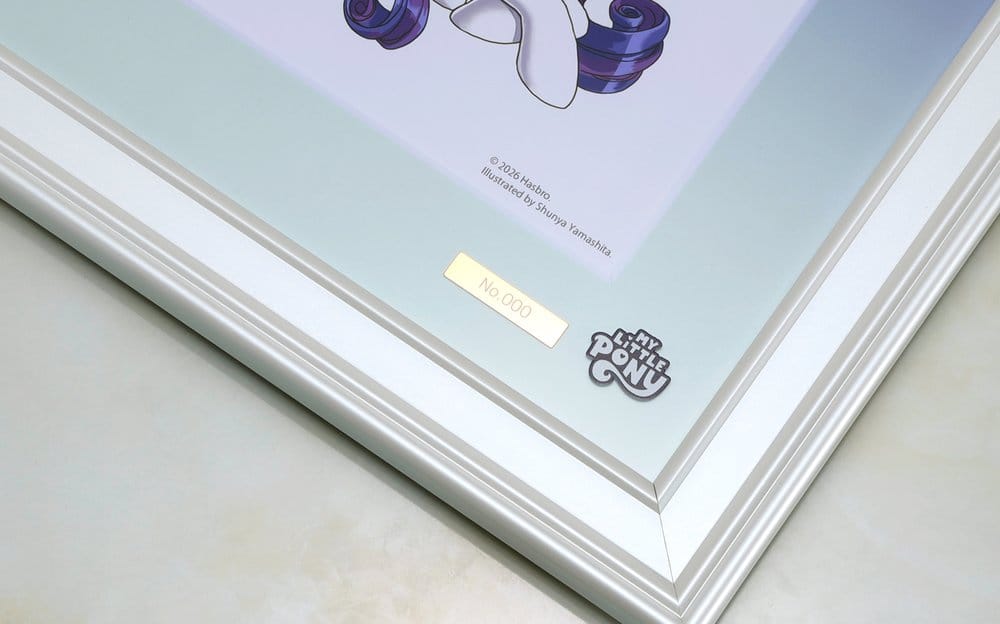 My Little Pony lithographie Chara Fine Graph Bishoujo Rarity 43 cm