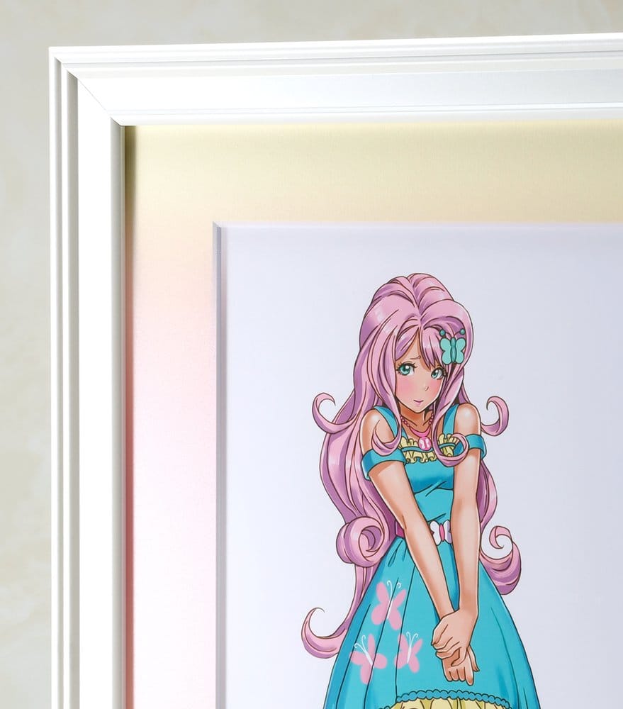 My Little Pony lithographie Chara Fine Graph Bishoujo Fluttershy 43 cm