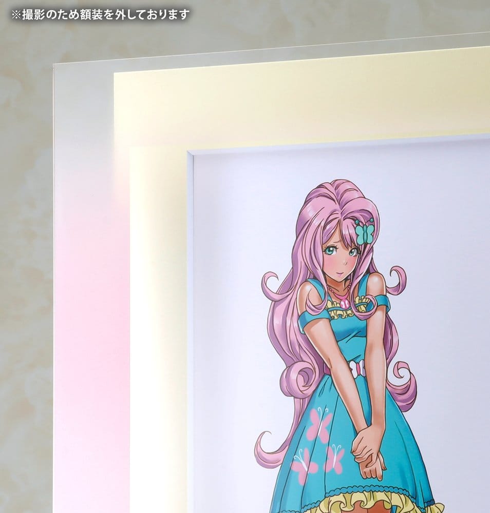 My Little Pony lithographie Chara Fine Graph Bishoujo Fluttershy 43 cm