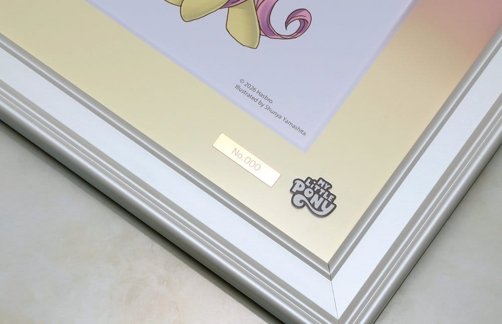 My Little Pony lithographie Chara Fine Graph Bishoujo Fluttershy 43 cm