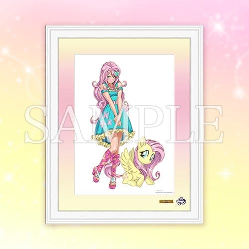 My Little Pony lithographie Chara Fine Graph Bishoujo Fluttershy 43 cm