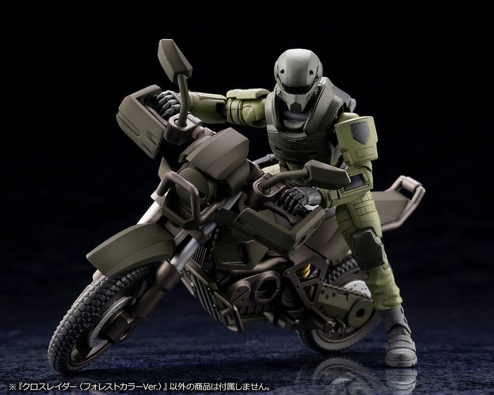 Hexa Gear figurine Plastic Model Kit 1/24 Alternative Cross Rider Forest Color Ver. 10 cm