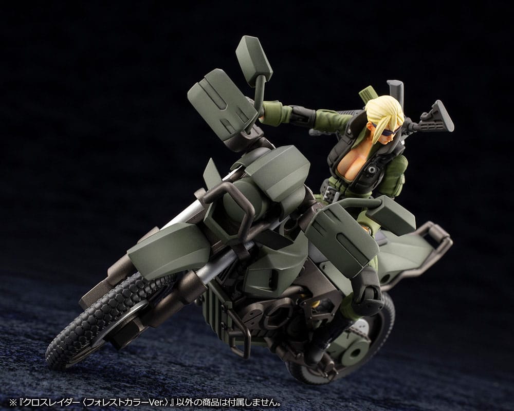 Hexa Gear figurine Plastic Model Kit 1/24 Alternative Cross Rider Forest Color Ver. 10 cm