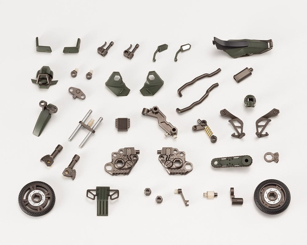 Hexa Gear figurine Plastic Model Kit 1/24 Alternative Cross Rider Forest Color Ver. 10 cm