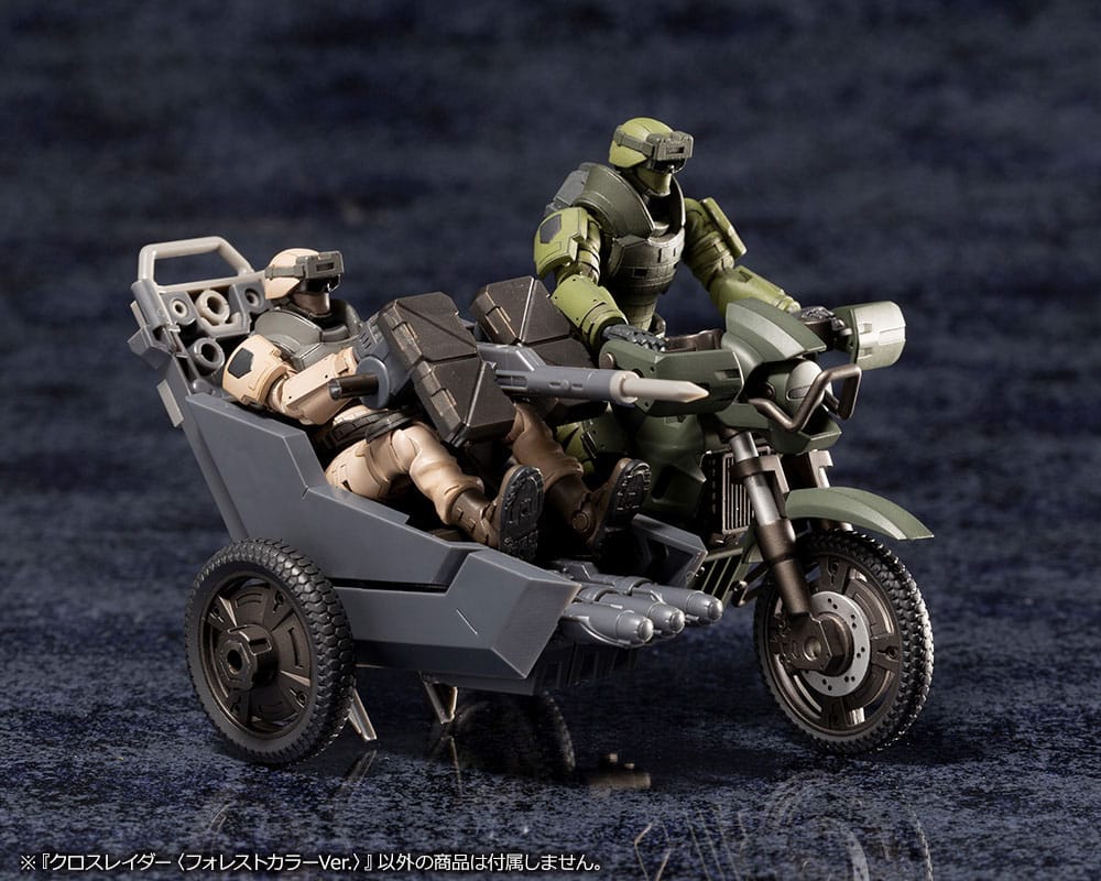 Hexa Gear figurine Plastic Model Kit 1/24 Alternative Cross Rider Forest Color Ver. 10 cm