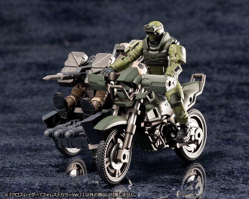 Hexa Gear figurine Plastic Model Kit 1/24 Alternative Cross Rider Forest Color Ver. 10 cm