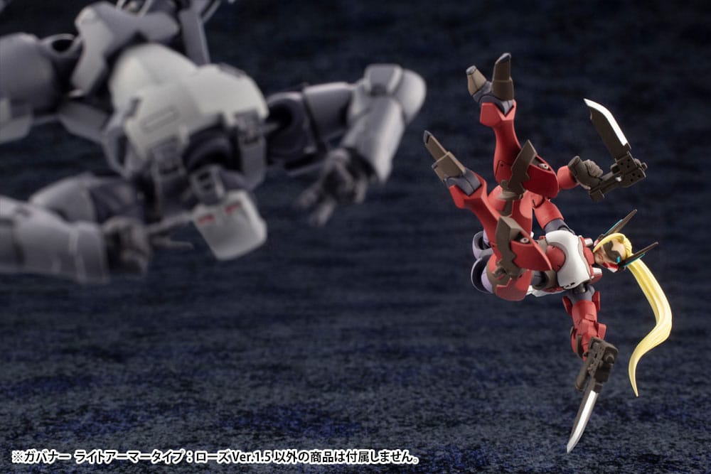 Hexa Gear figurine Plastic Model Kit 1/24 Governor Light Armor Type Rose 1.5 Ver. 7 cm