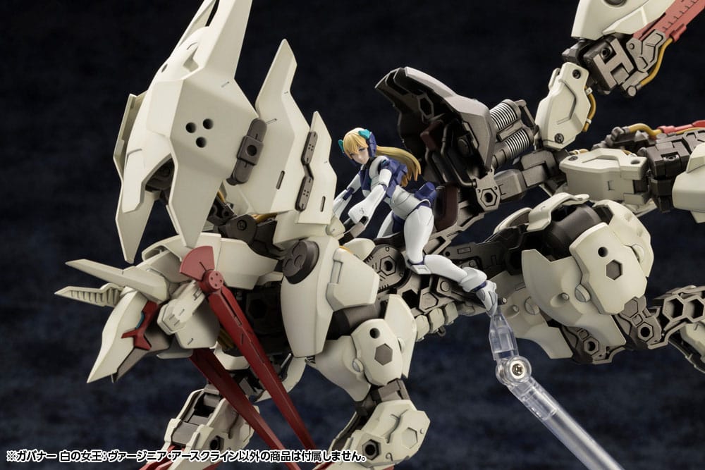 Hexa Gear figurine Plastic Model Kit 1/24 Govenor Queen of White: Virginia Earthcline 8 cm