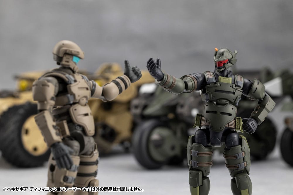 Hexa Gear figurine Plastic Model Kit 1/24 Definition Armor VT1 12 cm