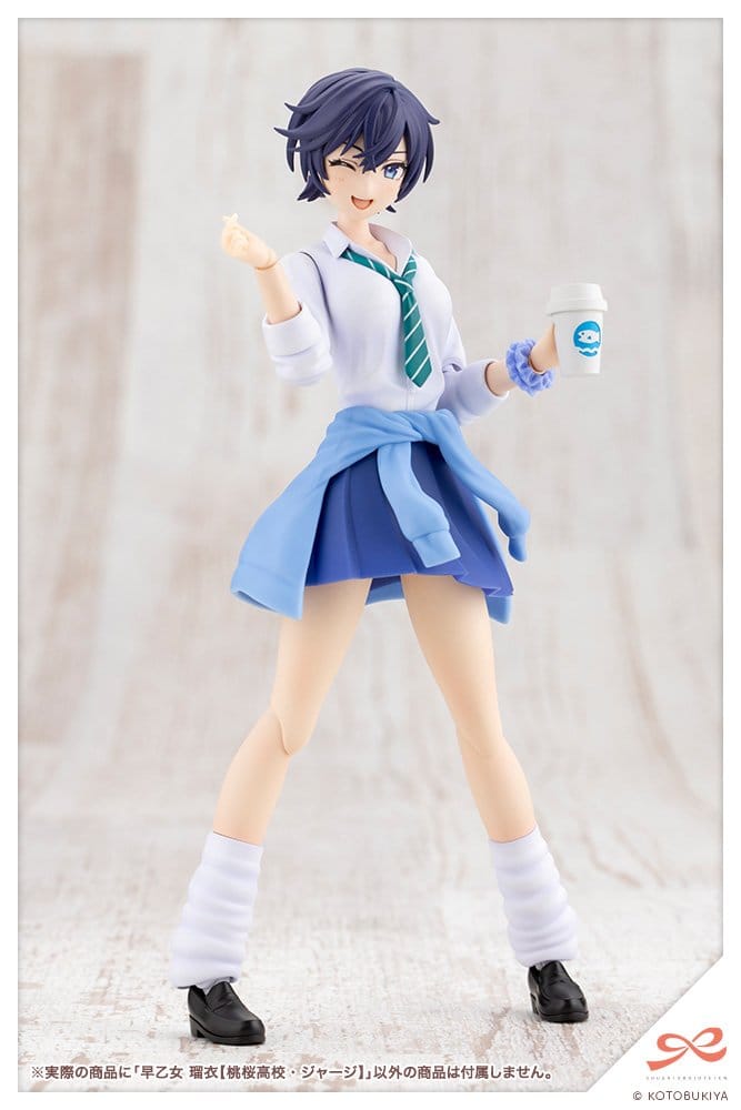 Sousai Shojo Teien figurine Plastic Model Kit 1/10 Rui Saotome Touhou High School Tracksuit 16 cm