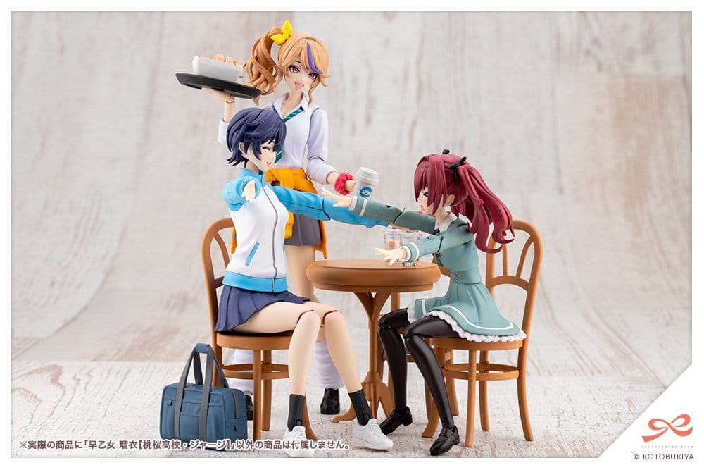 Sousai Shojo Teien figurine Plastic Model Kit 1/10 Rui Saotome Touhou High School Tracksuit 16 cm