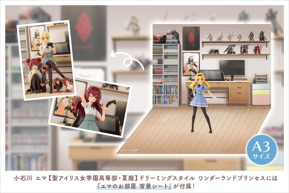 Sousai Shojo Teien figurine Plastic Model Kit 1/10 Emma Koishikawa (St. Iris Gakuen Girls' High School Summer Clothes) Dreaming Style Wonderland Princ