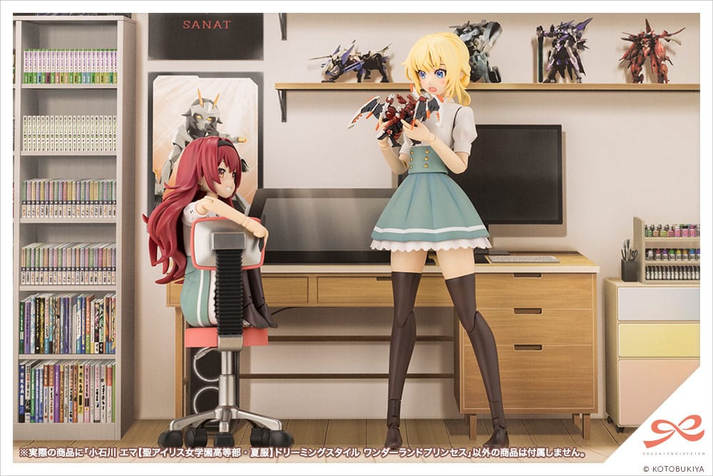 Sousai Shojo Teien figurine Plastic Model Kit 1/10 Emma Koishikawa (St. Iris Gakuen Girls' High School Summer Clothes) Dreaming Style Wonderland Princ
