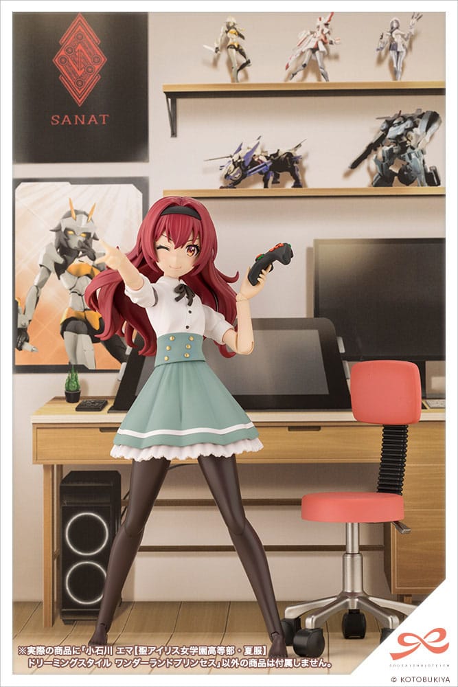 Sousai Shojo Teien figurine Plastic Model Kit 1/10 Emma Koishikawa (St. Iris Gakuen Girls' High School Summer Clothes) Dreaming Style Wonderland Princ