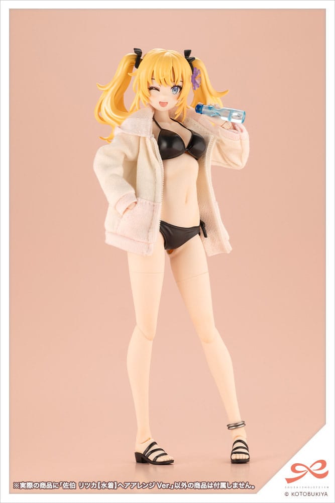 Sousai Shojo Teien figurine Plastic Model Kit 1/10 Ritsuka Saeki (Swim Style) Hair Arrange Ver. 16 cm