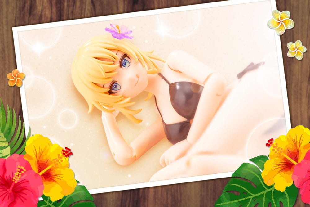 Sousai Shojo Teien figurine Plastic Model Kit 1/10 Ritsuka Saeki (Swim Style) Hair Arrange Ver. 16 cm
