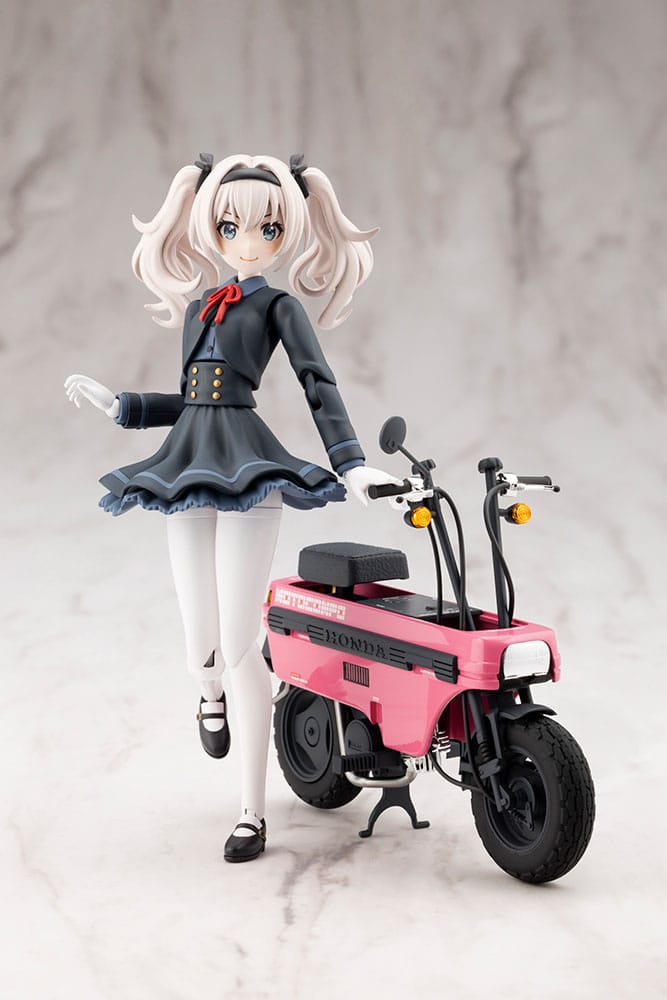 Sousai Shojo Teien figurine Plastic Model Kit 1/10 Emma Koishikawa Nocturne with Honda AB12 Motocompo 14 cm