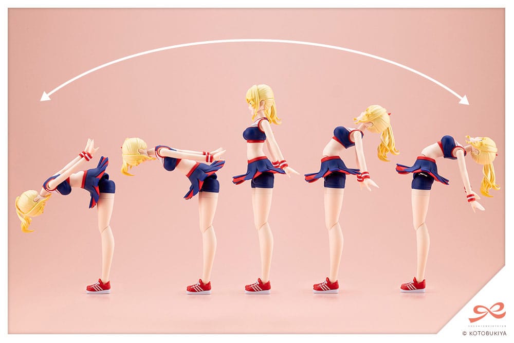 Sousai Shojo Teien figurine Plastic Model Kit 1/10 Seira Ichijo Cheerleading Costume Dreaming Style Vitamin Yell Ver. 16 cm