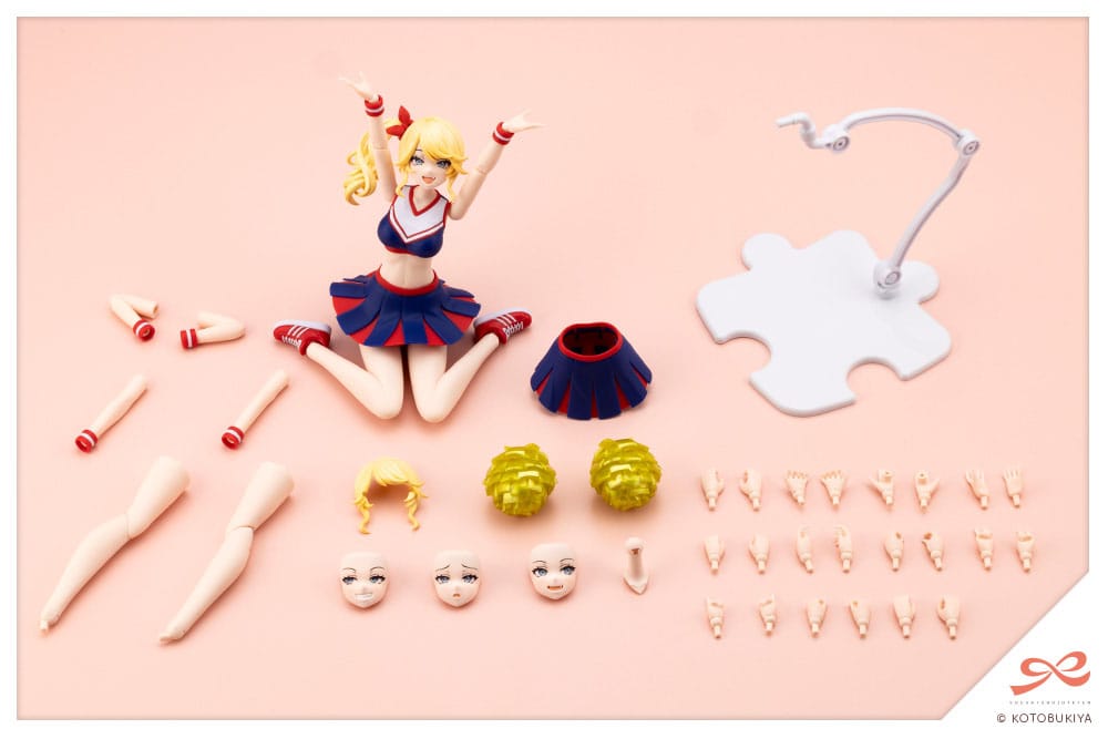 Sousai Shojo Teien figurine Plastic Model Kit 1/10 Seira Ichijo Cheerleading Costume Dreaming Style Vitamin Yell Ver. 16 cm