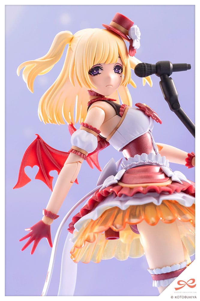 Sousai Shojo Teien figurine Plastic Model Kit 1/10 Yue Kisaragi Diva Costume Dreaming Style Strawberry Moon 16 cm