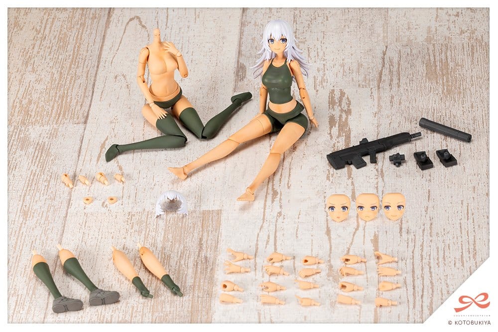 Sousai Shojo Teien figurine Plastic Model Kit 1/10 Training Wolf 16 cm