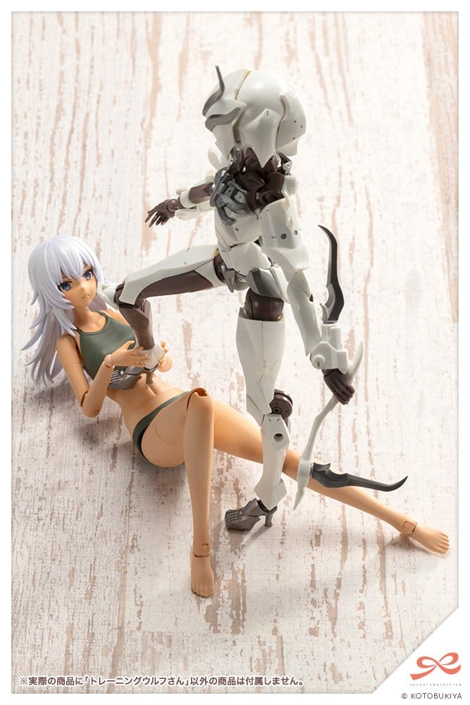Sousai Shojo Teien figurine Plastic Model Kit 1/10 Training Wolf 16 cm