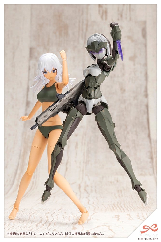 Sousai Shojo Teien figurine Plastic Model Kit 1/10 Training Wolf 16 cm
