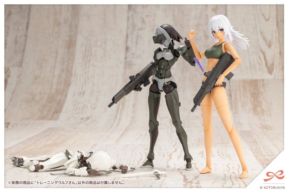 Sousai Shojo Teien figurine Plastic Model Kit 1/10 Training Wolf 16 cm