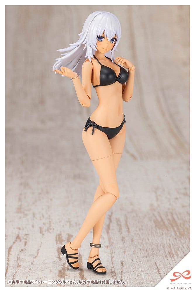 Sousai Shojo Teien figurine Plastic Model Kit 1/10 Training Wolf 16 cm