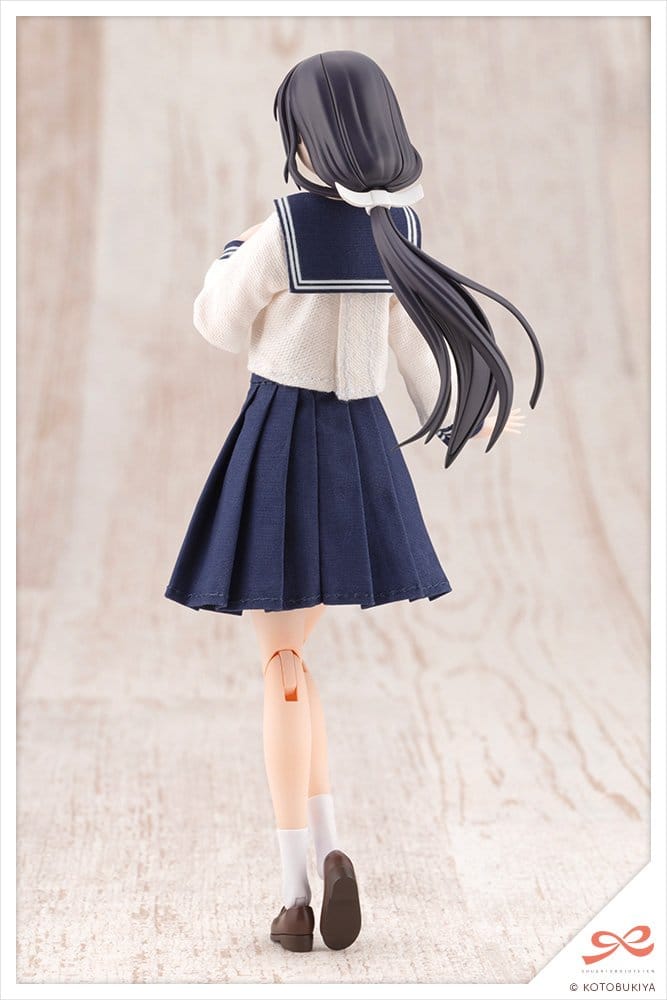 Sousaishojoteien Plastic Model Kit 1/10 Kiru Pla Kuon Yakushiji Touou High School Uniform 16 cm