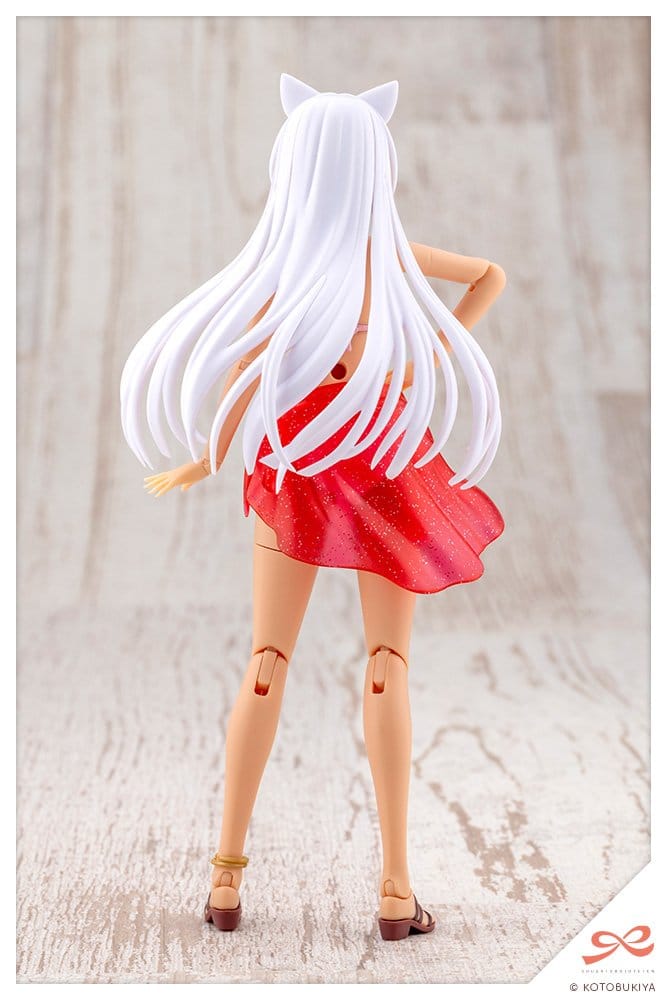 Sousaishojoteien Plastic Model Kit 1/10 Animal Ears Emulator Swim Style Dreaming Style Twilight Cat 17 cm